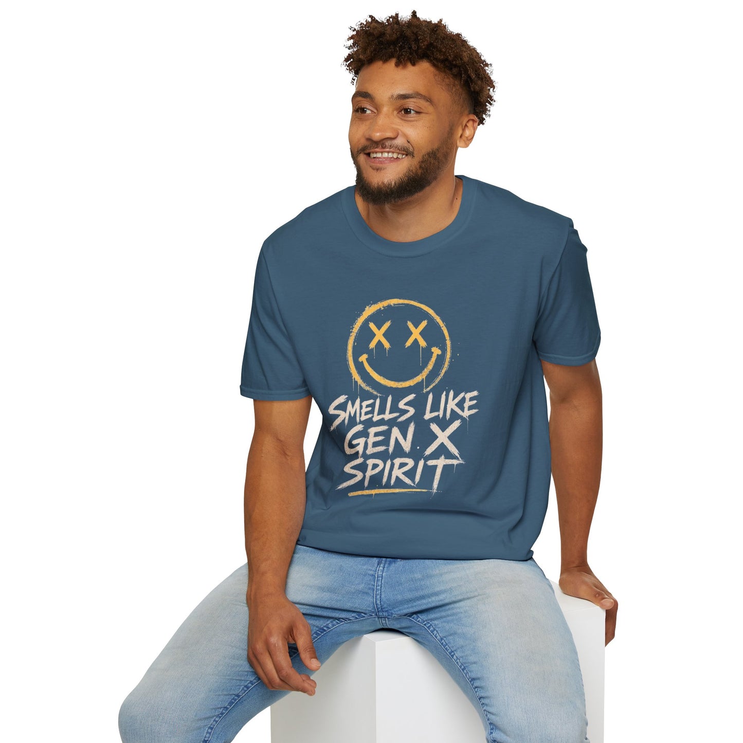 Smells Like Gen X Smiley Tee