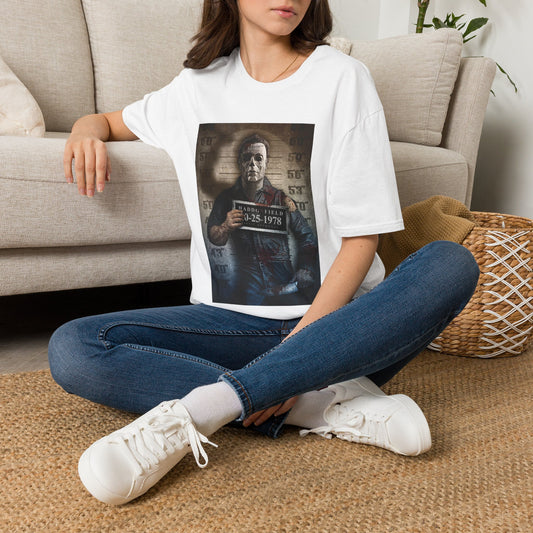 Mugshot Michael Myers Halloween T‑Shirt