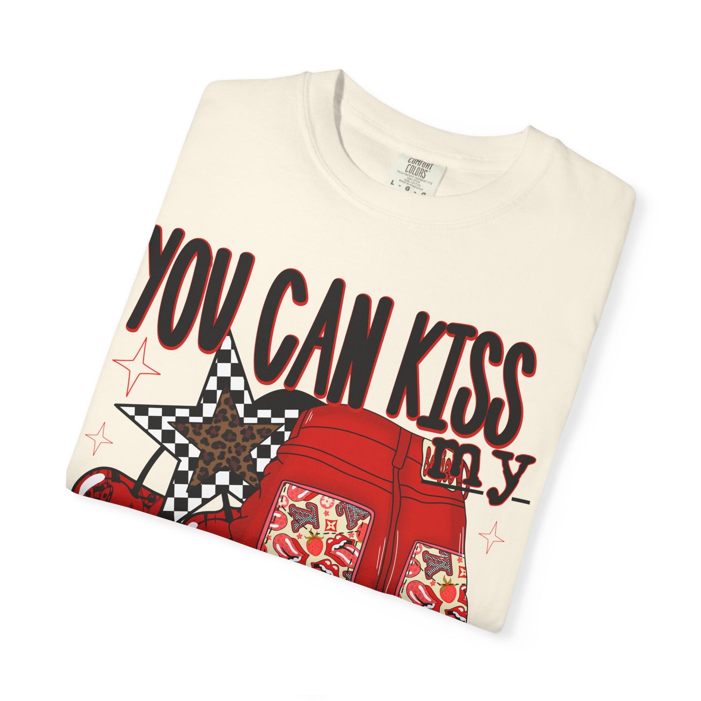Graphic T-Shirt — "You Can Kiss My Mexican Ass" Boxing Gloves Design