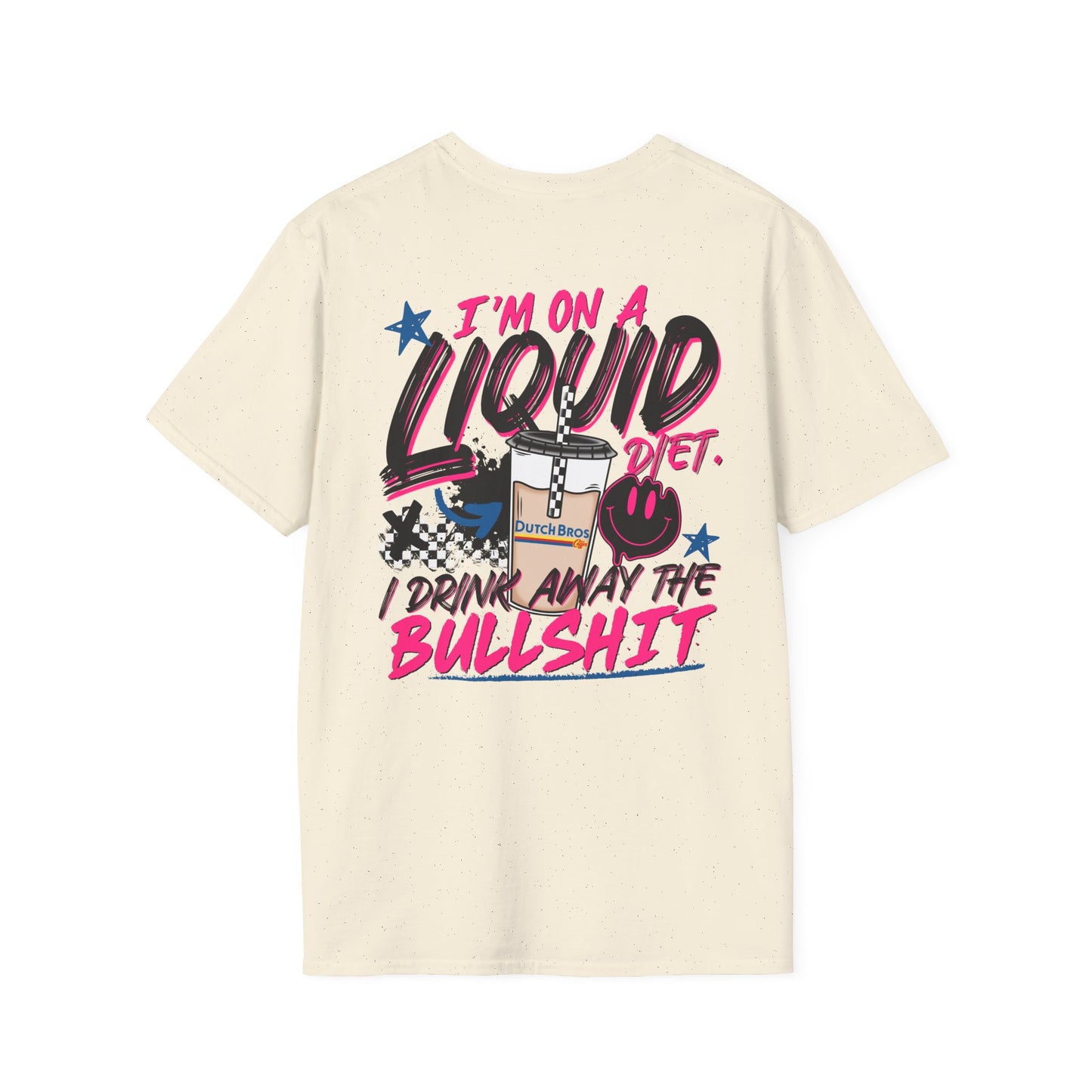 'I'm On a Liquid Diet' Graphic Tee