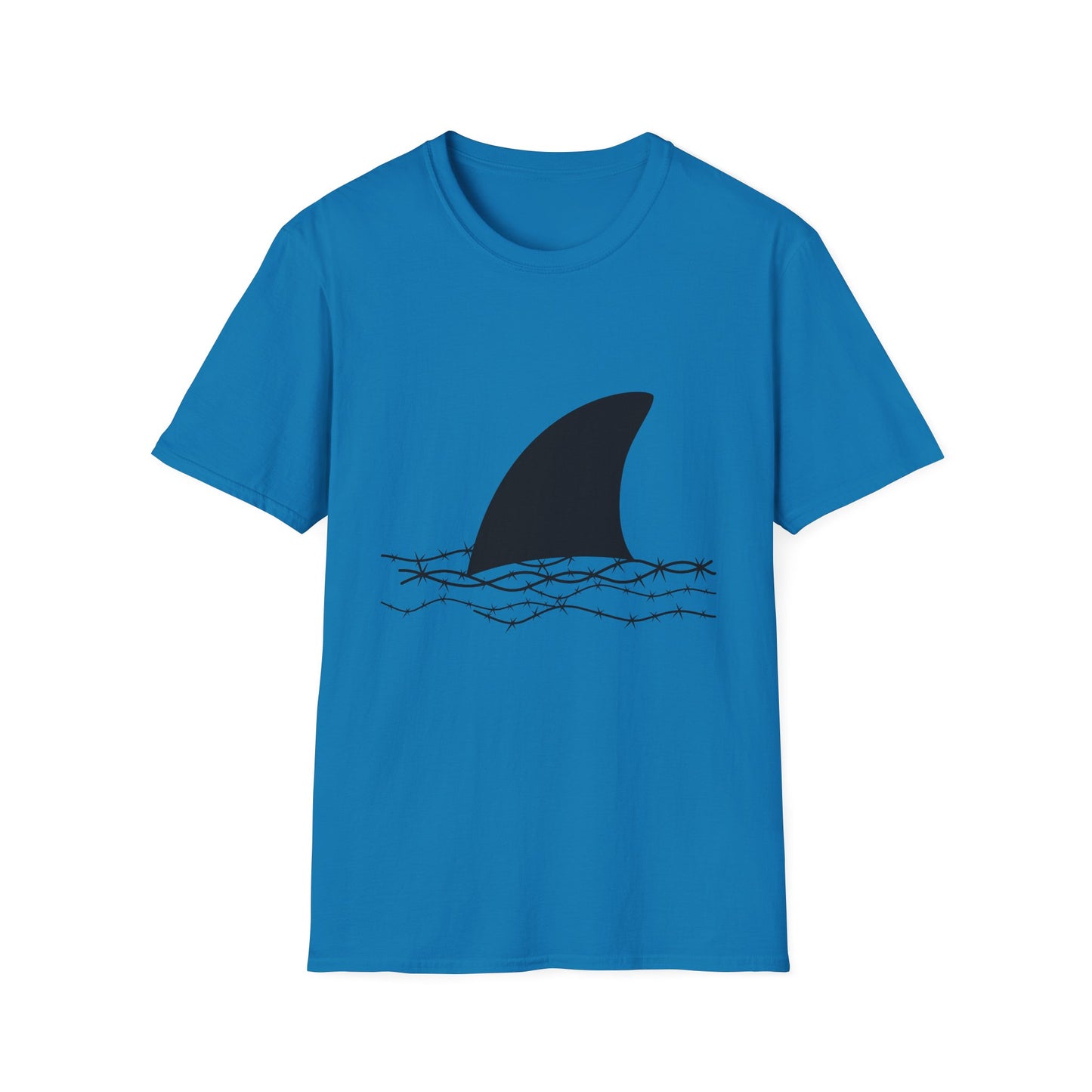 Shark Fin Graphic T-Shirt