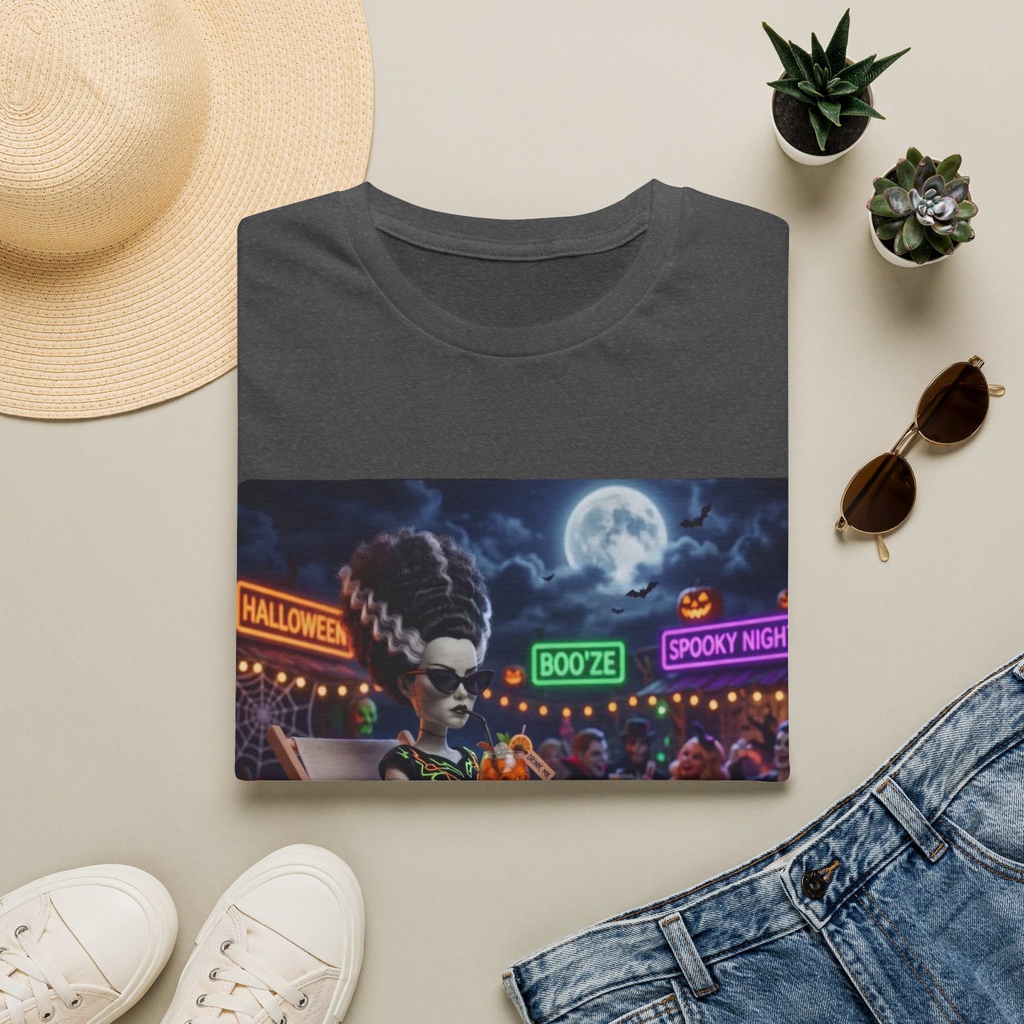 Halloween Bride – Spooky Night Monster Mash Graphic Tee