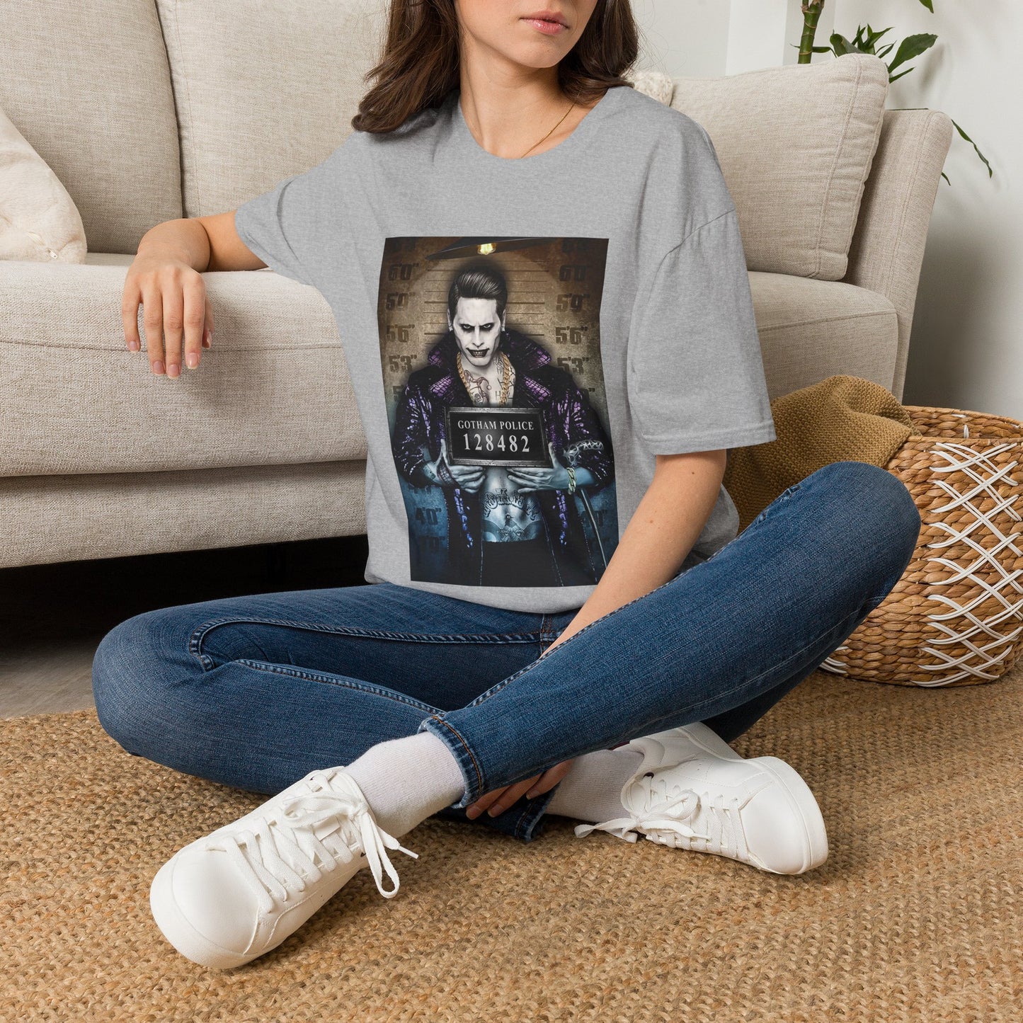 Joker Mugshot Graphic T-Shirt