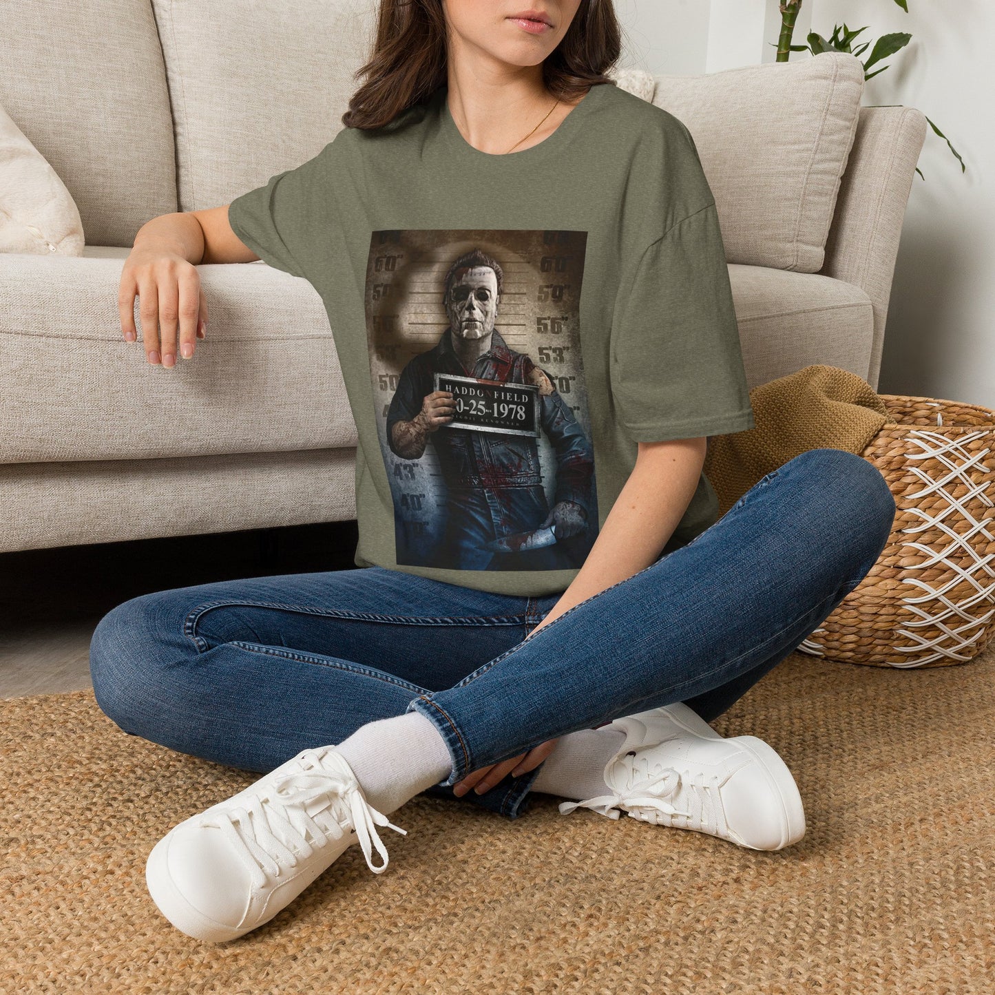 Mugshot Michael Myers Halloween T‑Shirt