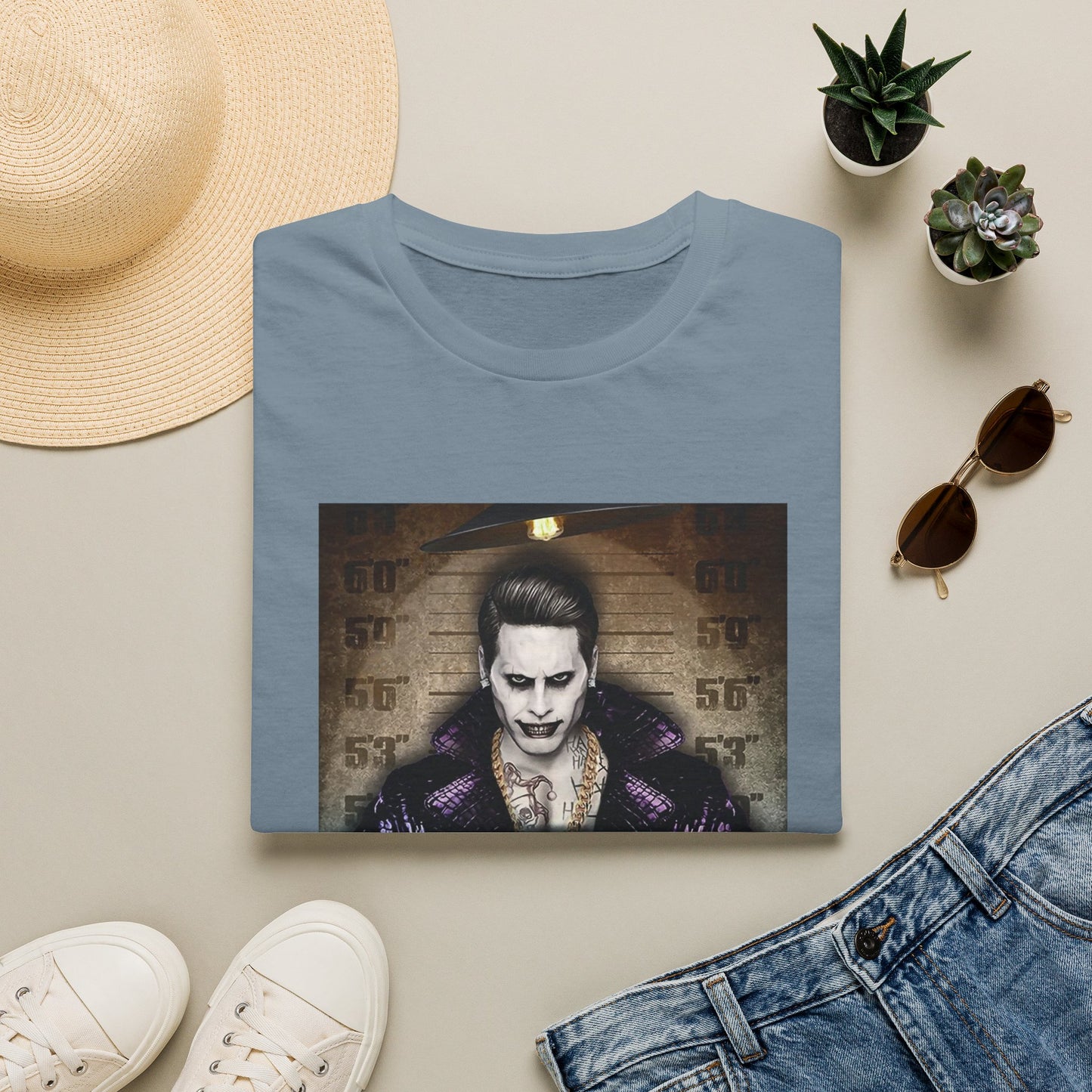 Joker Mugshot Graphic T-Shirt
