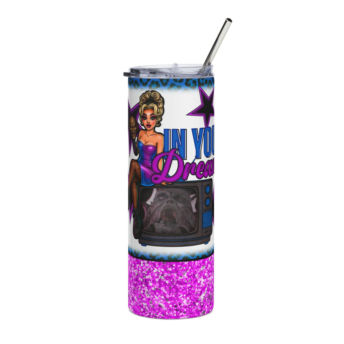 20oz Stainless Tumbler JK  "In Your Dreams"
