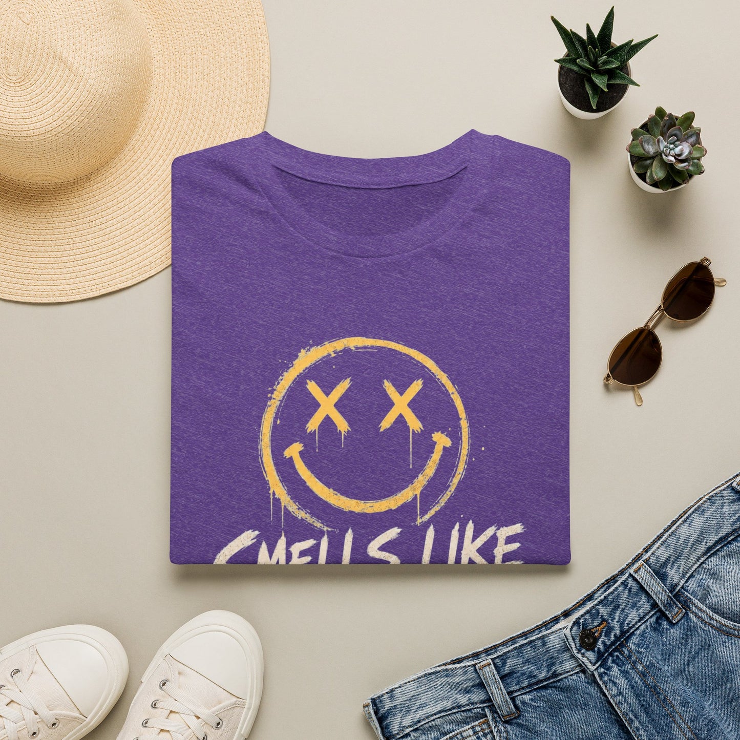 Smells Like Gen X Smiley Tee
