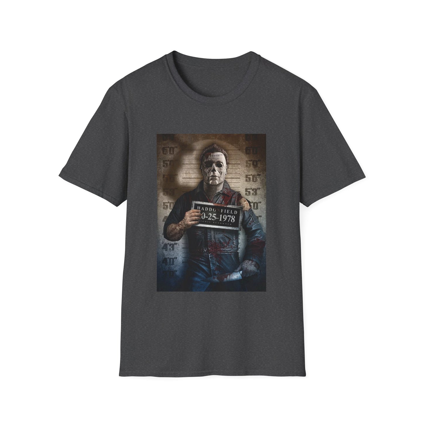Mugshot Michael Myers Halloween T‑Shirt
