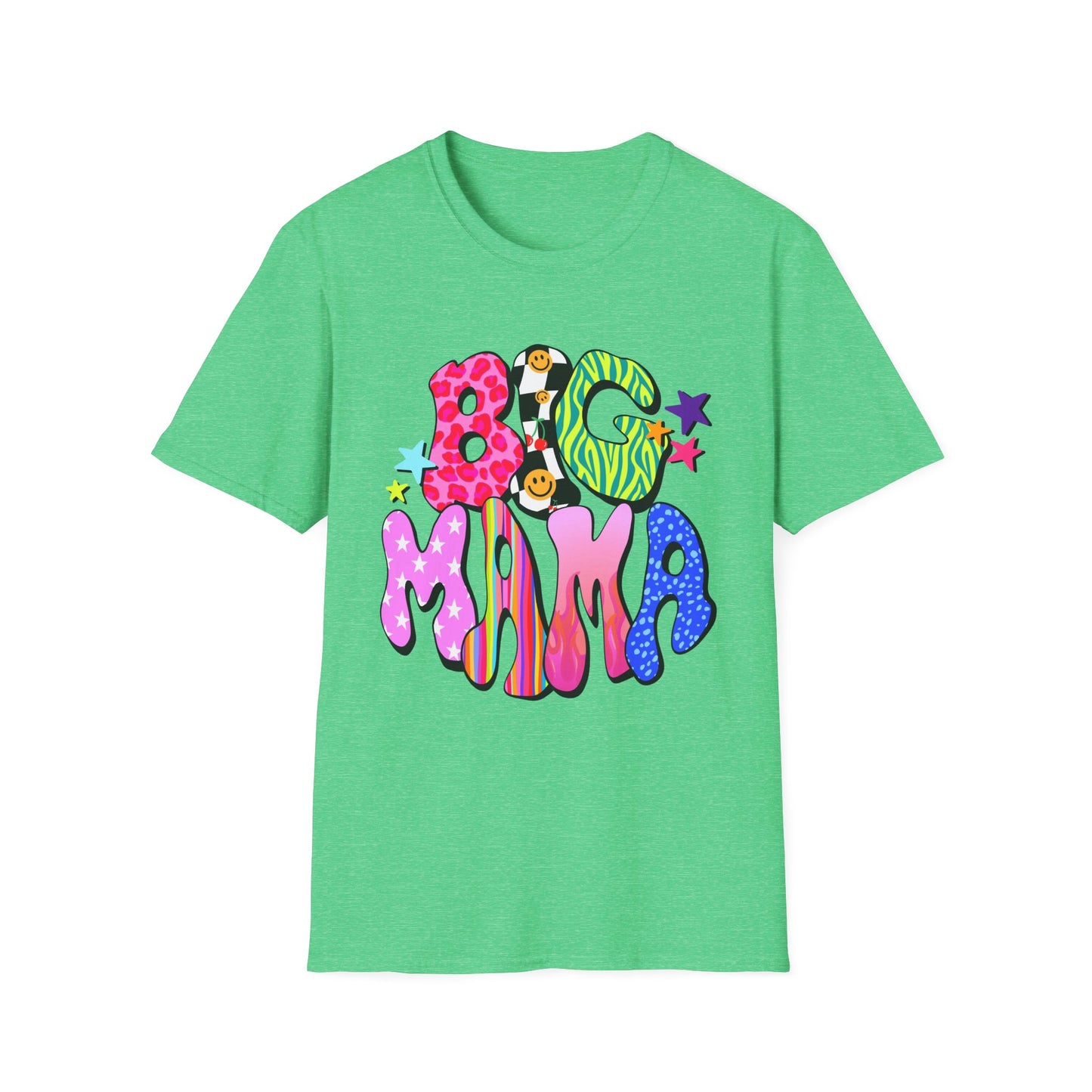 Big Mama Colorful Graphic Tee