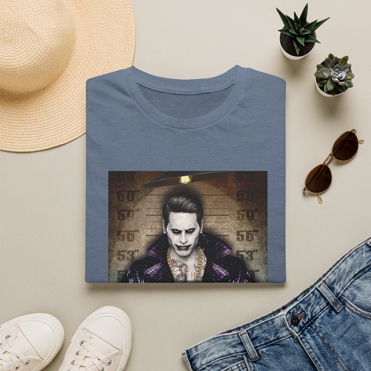 Joker Mugshot Graphic T-Shirt
