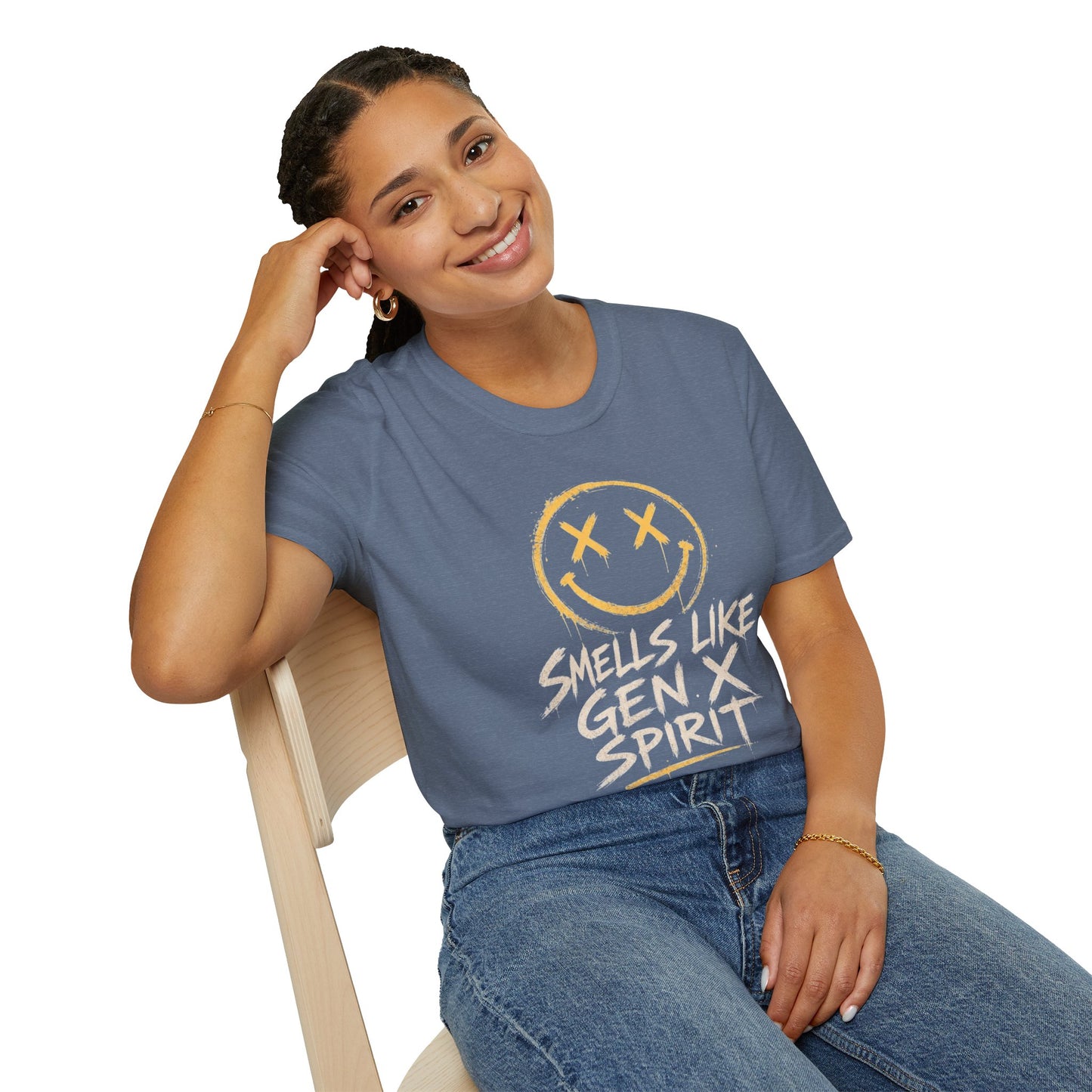 Smells Like Gen X Smiley Tee