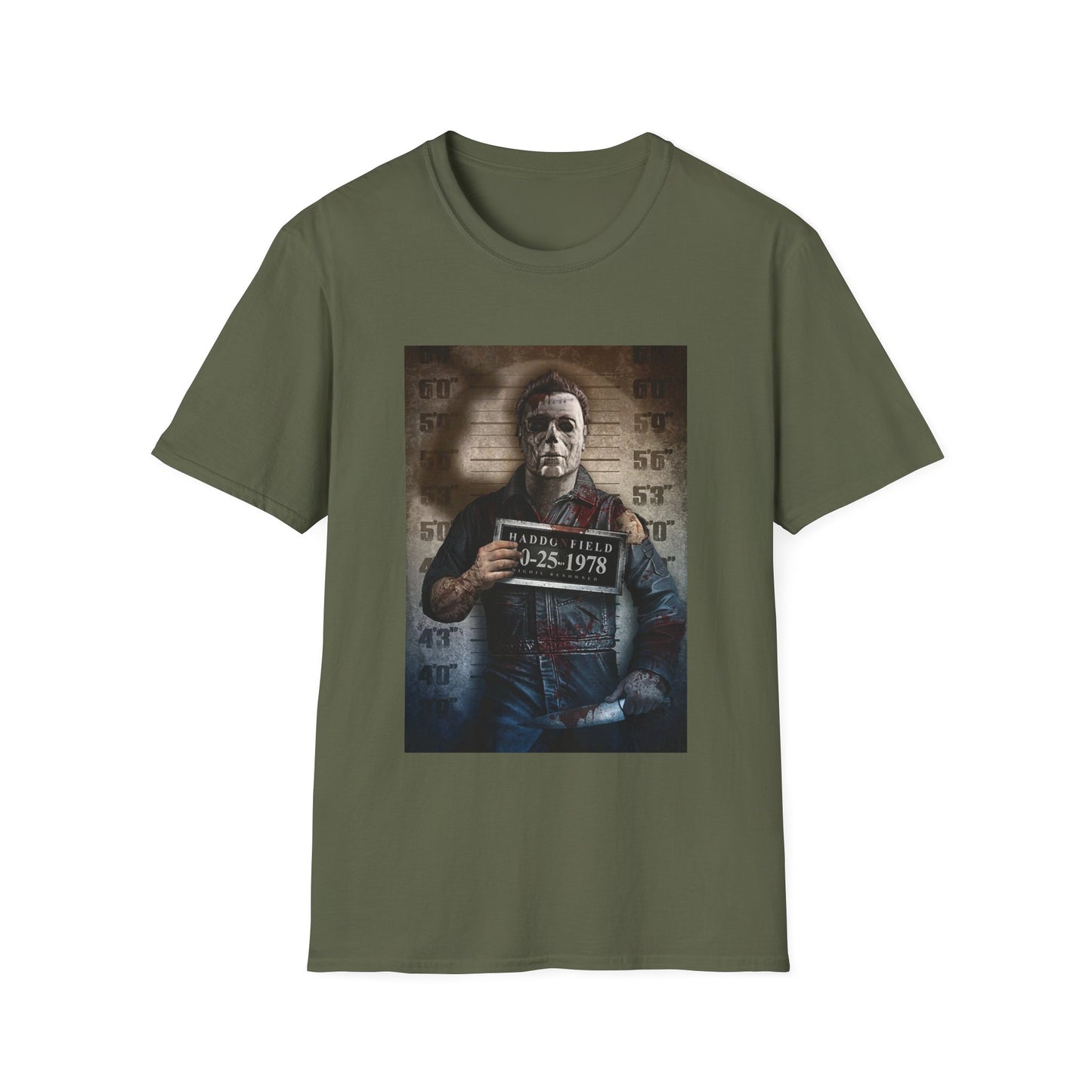 Mugshot Michael Myers Halloween T‑Shirt