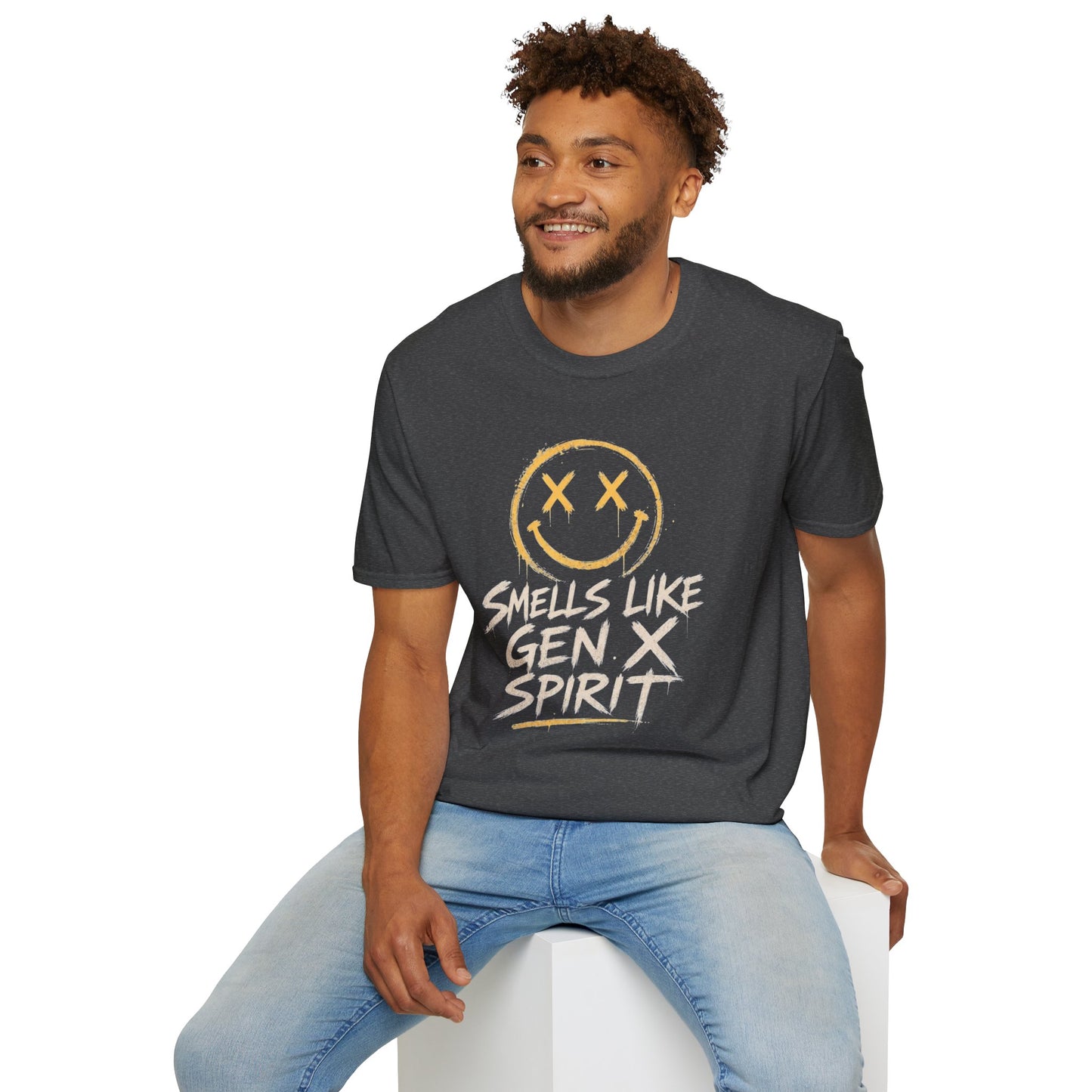 Smells Like Gen X Smiley Tee