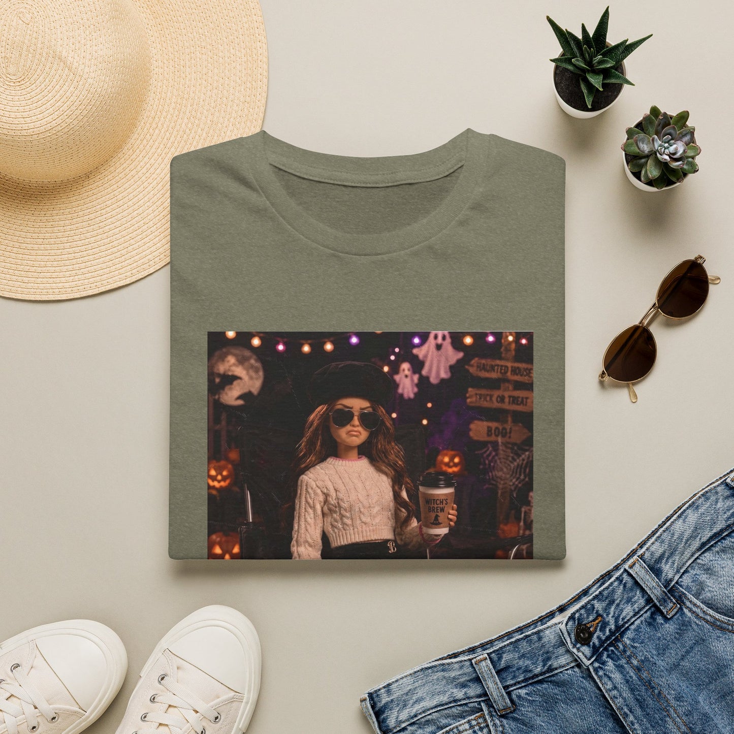 'Mentally, I’m Here' Halloween tee