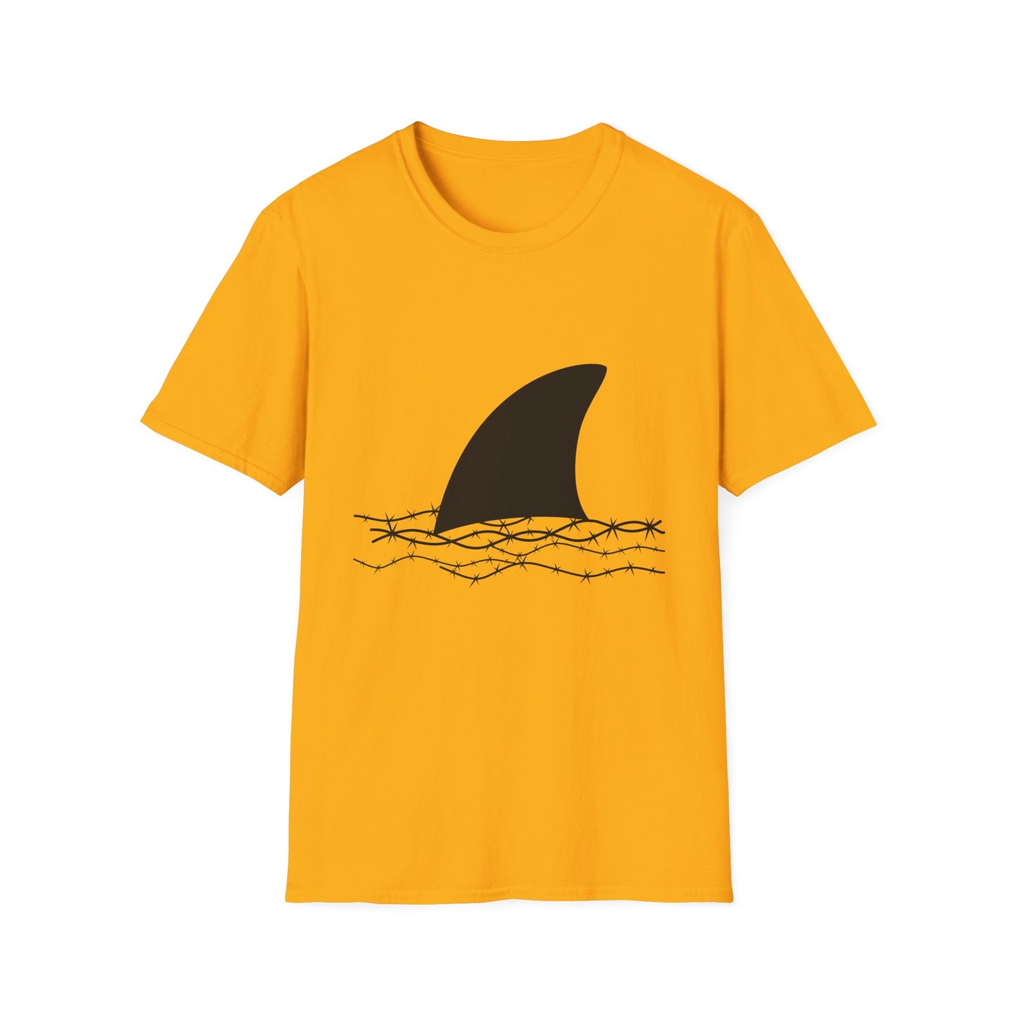 Shark Fin Graphic T-Shirt