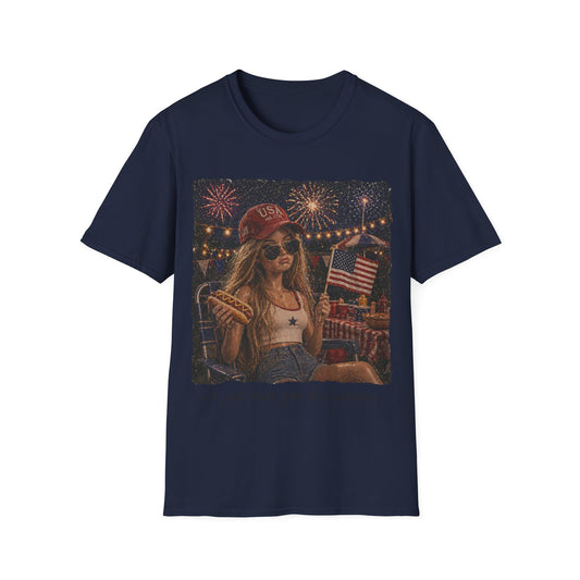 I'm only here for the Wieners Graphic T-Shirt- black