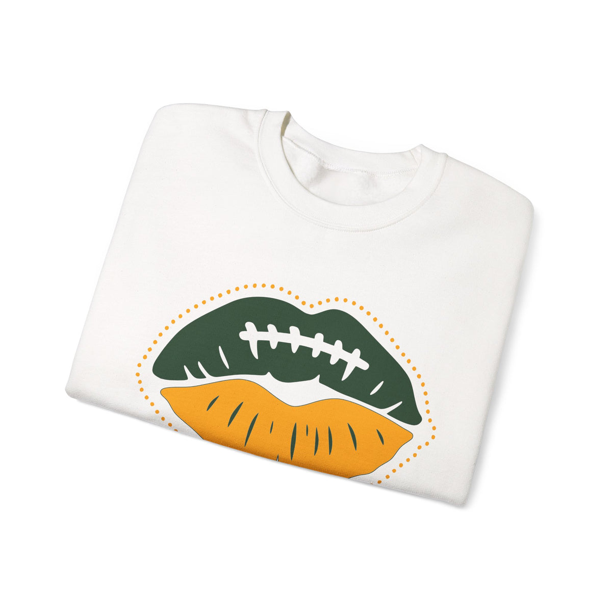 Packers Football Lip Graphic Sweatshirt