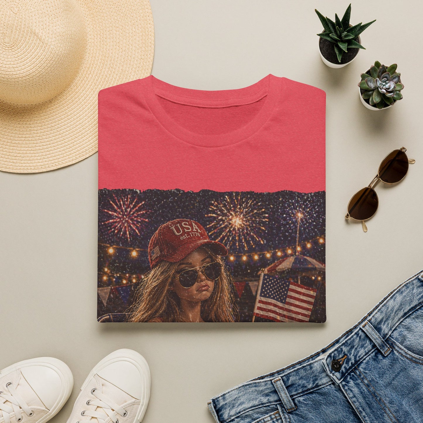 I'm Just Here for the Wieners Graphic Tee - white
