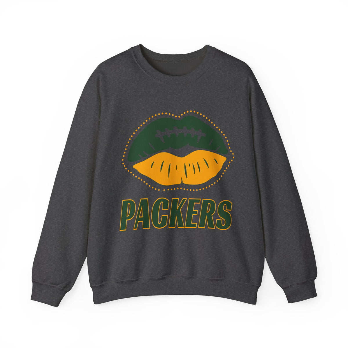 Packers Football Lip Graphic Sweatshirt