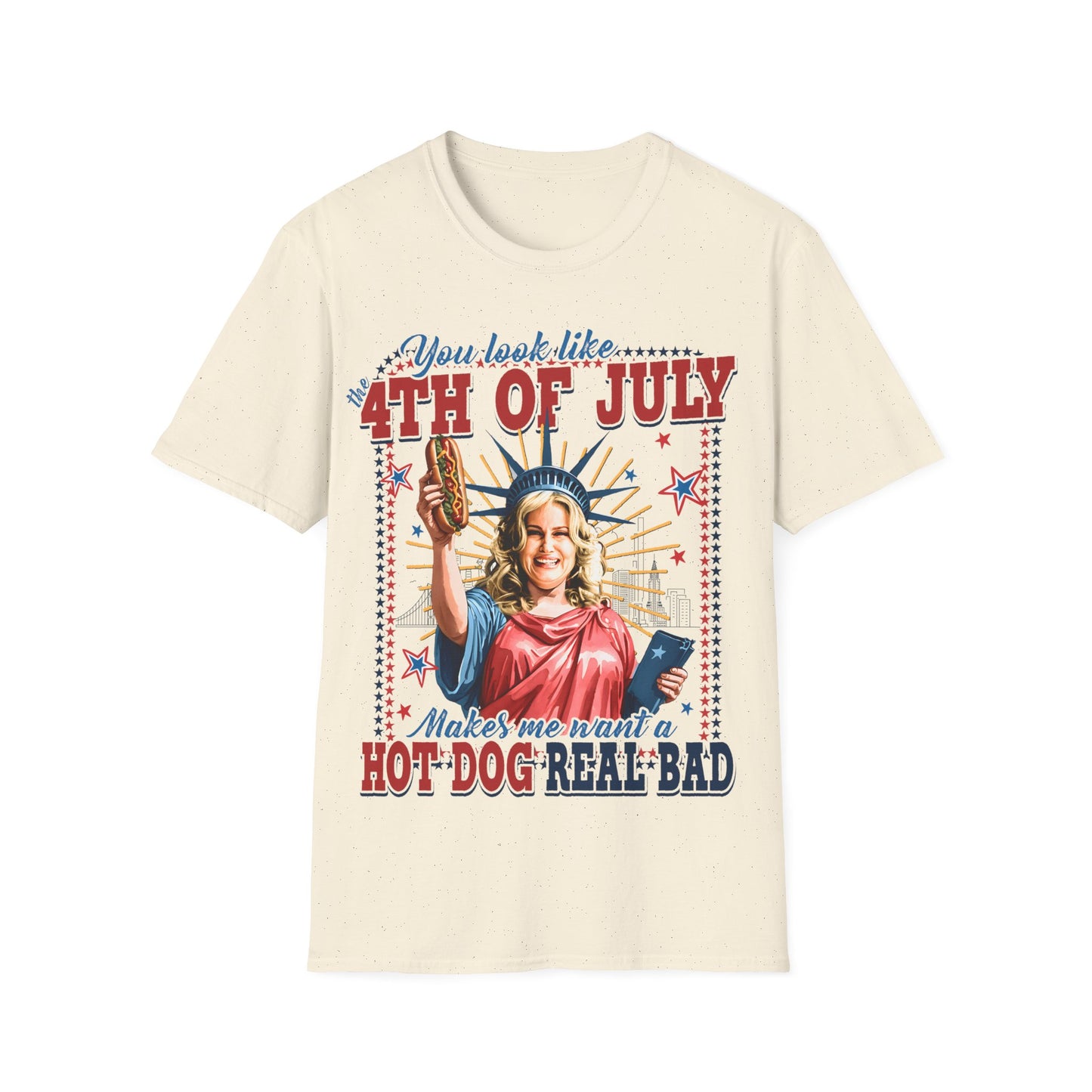 4th of July Hot Dog T-Shirt