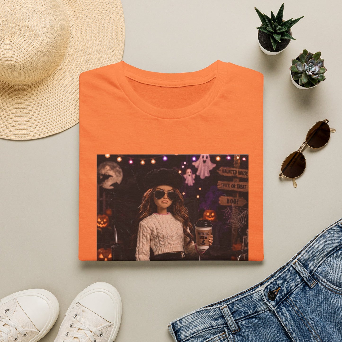 'Mentally, I’m Here' Halloween tee