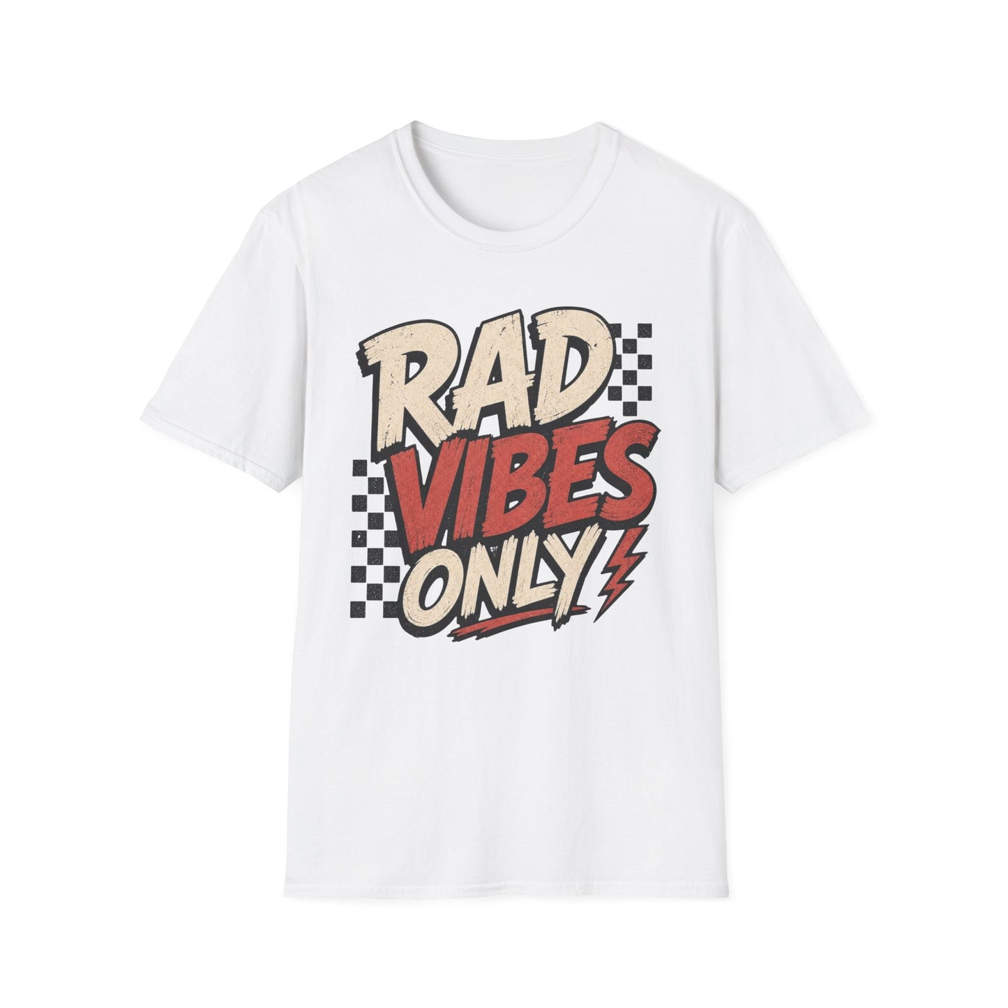 "RAD VIBES ONLY" Graphic T-Shirt