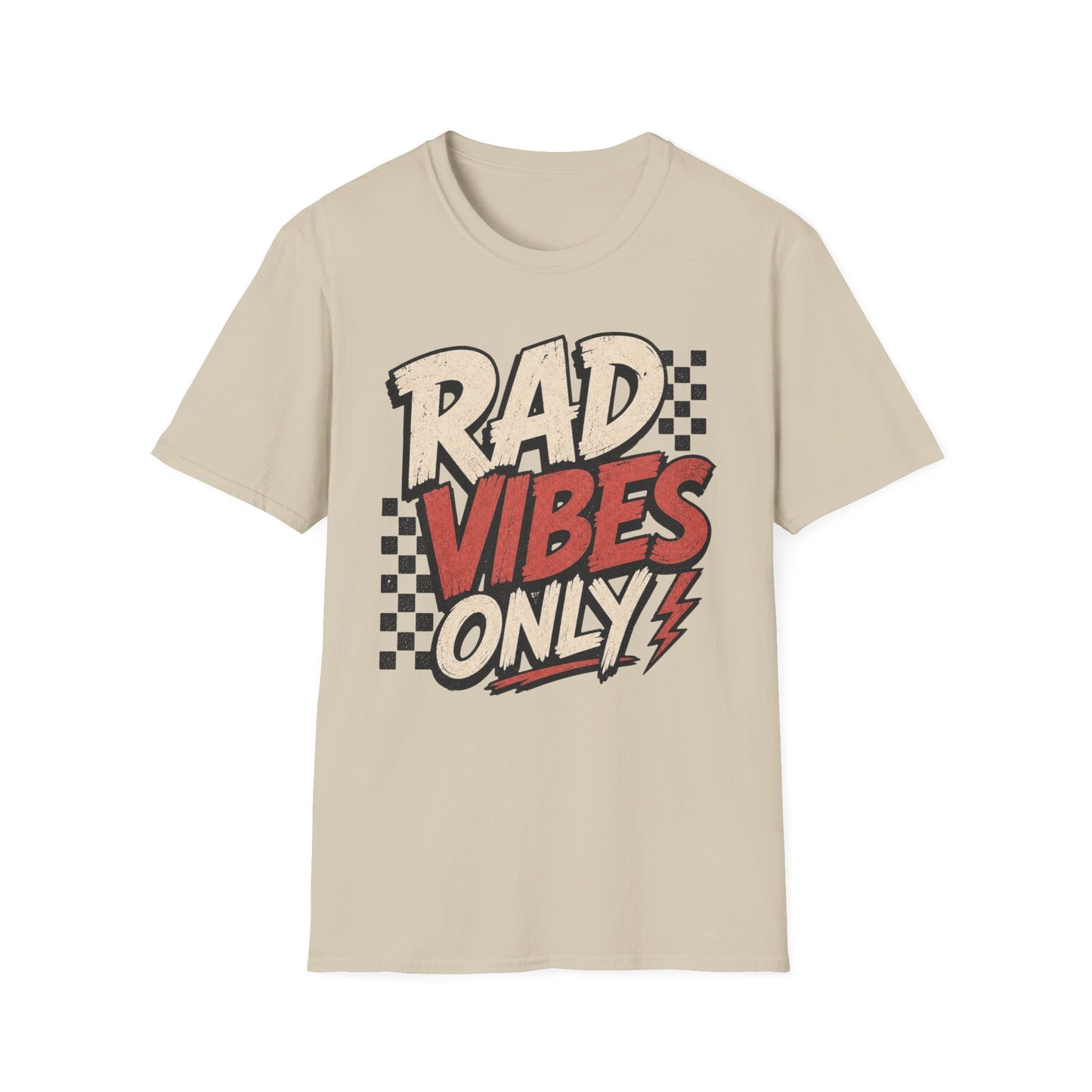"RAD VIBES ONLY" Graphic T-Shirt