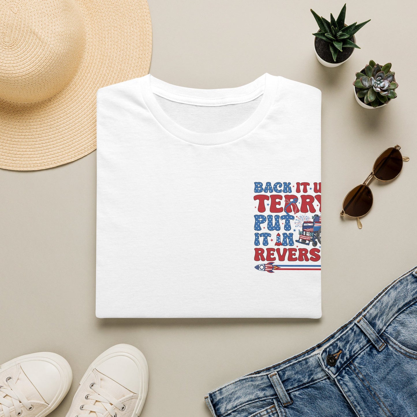 "Back It Up Terry Put It In Reverse" Graphic Tee