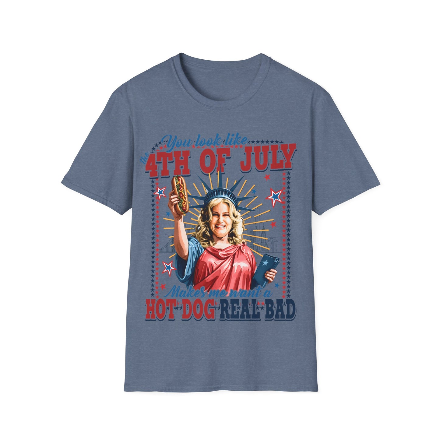 4th of July Hot Dog T-Shirt