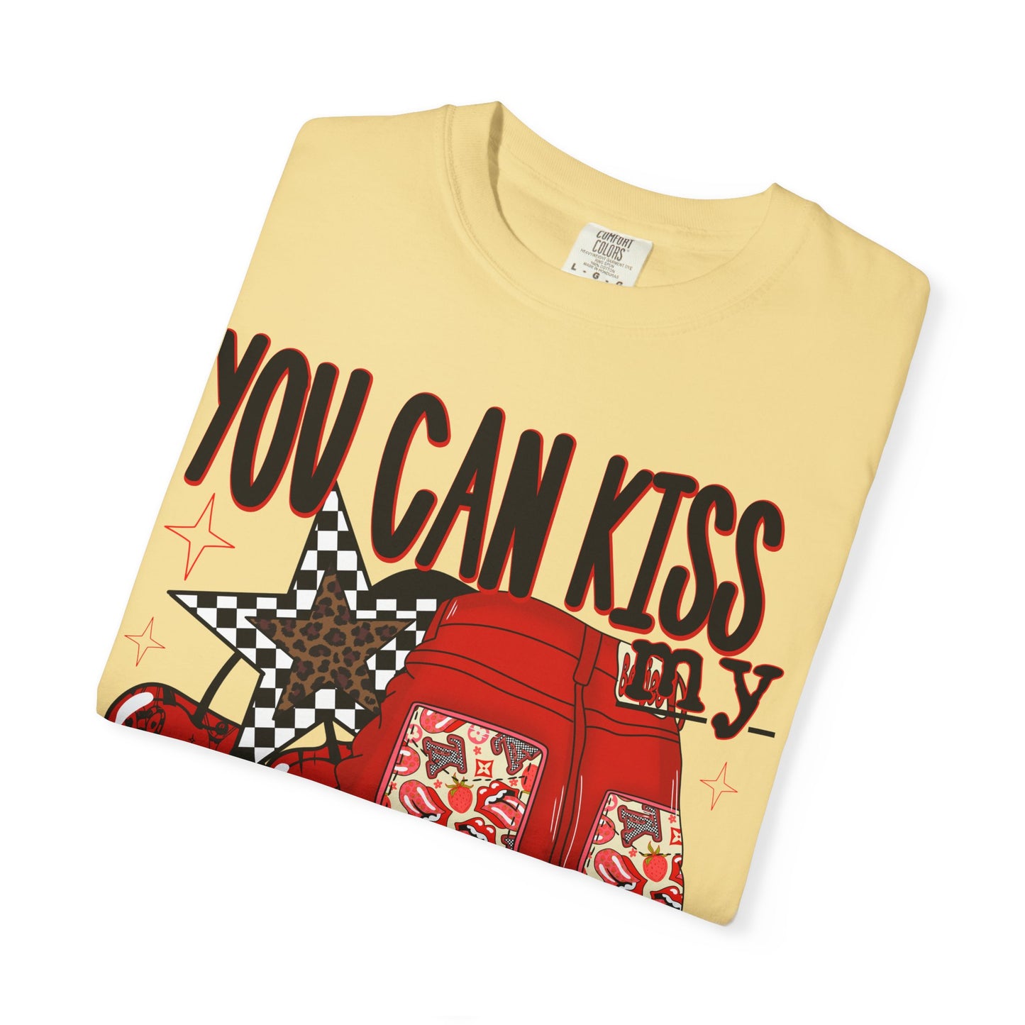 Graphic T-Shirt — "You Can Kiss My Mexican Ass" Boxing Gloves Design