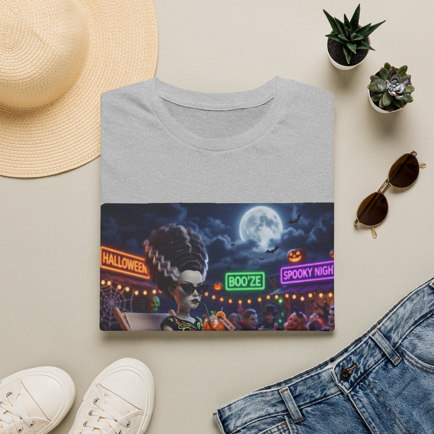 Halloween Bride – Spooky Night Monster Mash Graphic Tee