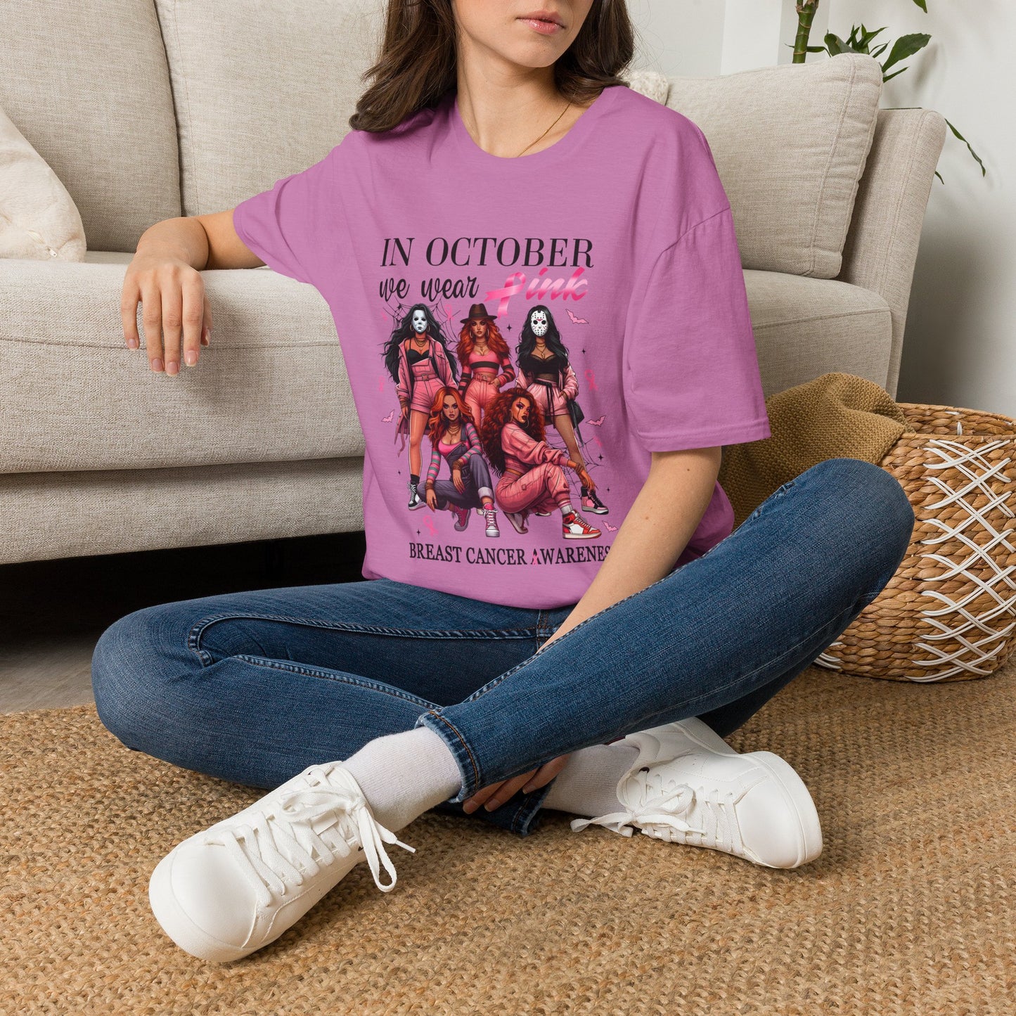 Breast Cancer Awareness "In October We Wear Pink" tee