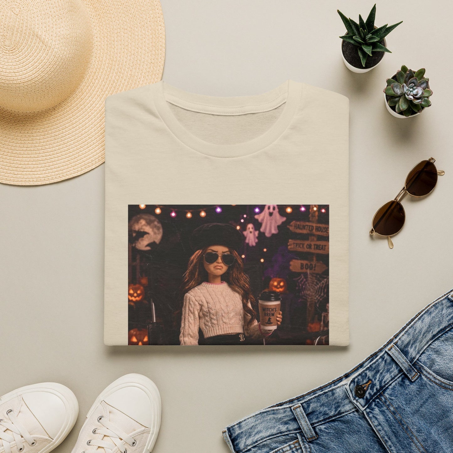 'Mentally, I’m Here' Halloween tee