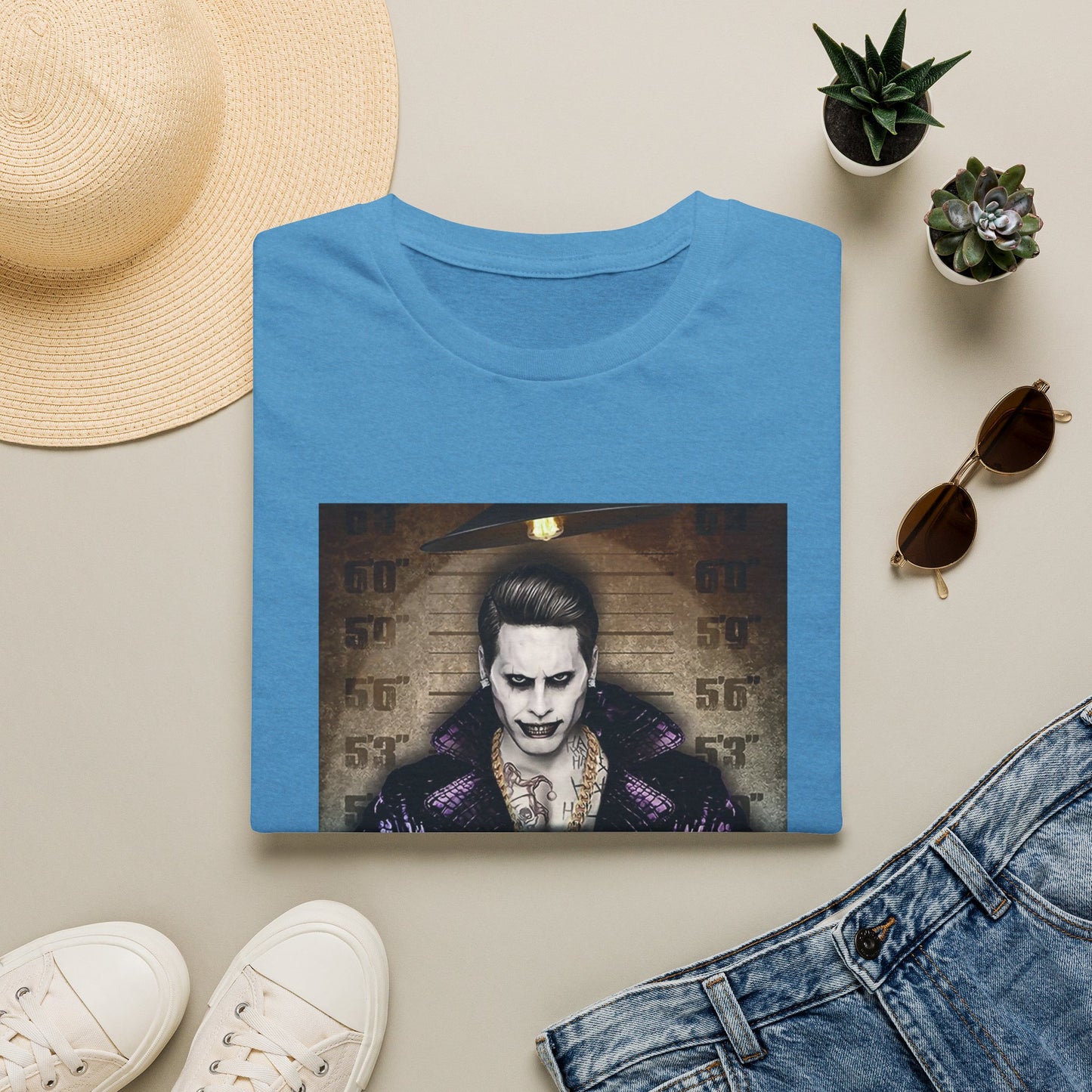 Joker Mugshot Graphic T-Shirt