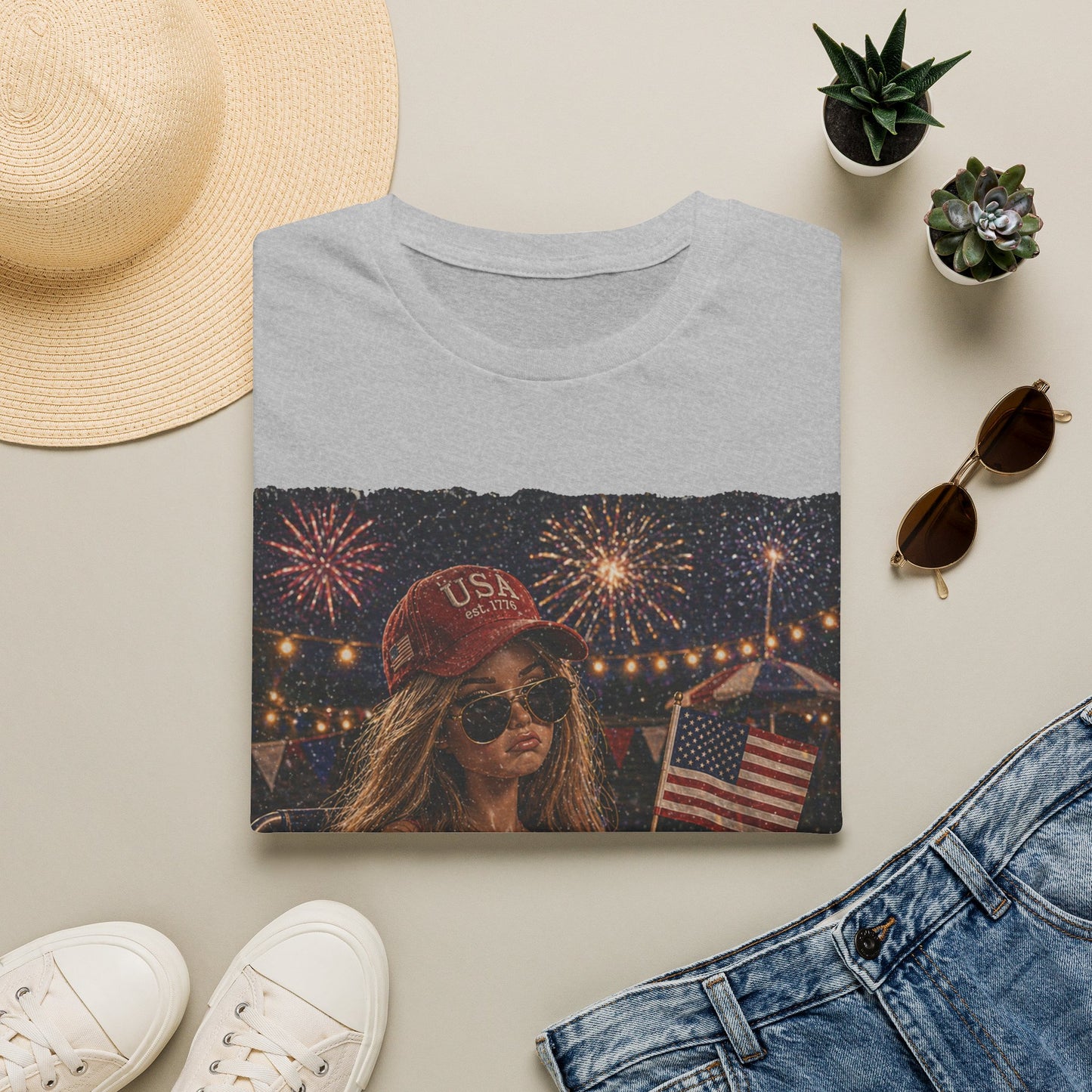 I'm Just Here for the Wieners Graphic Tee - white