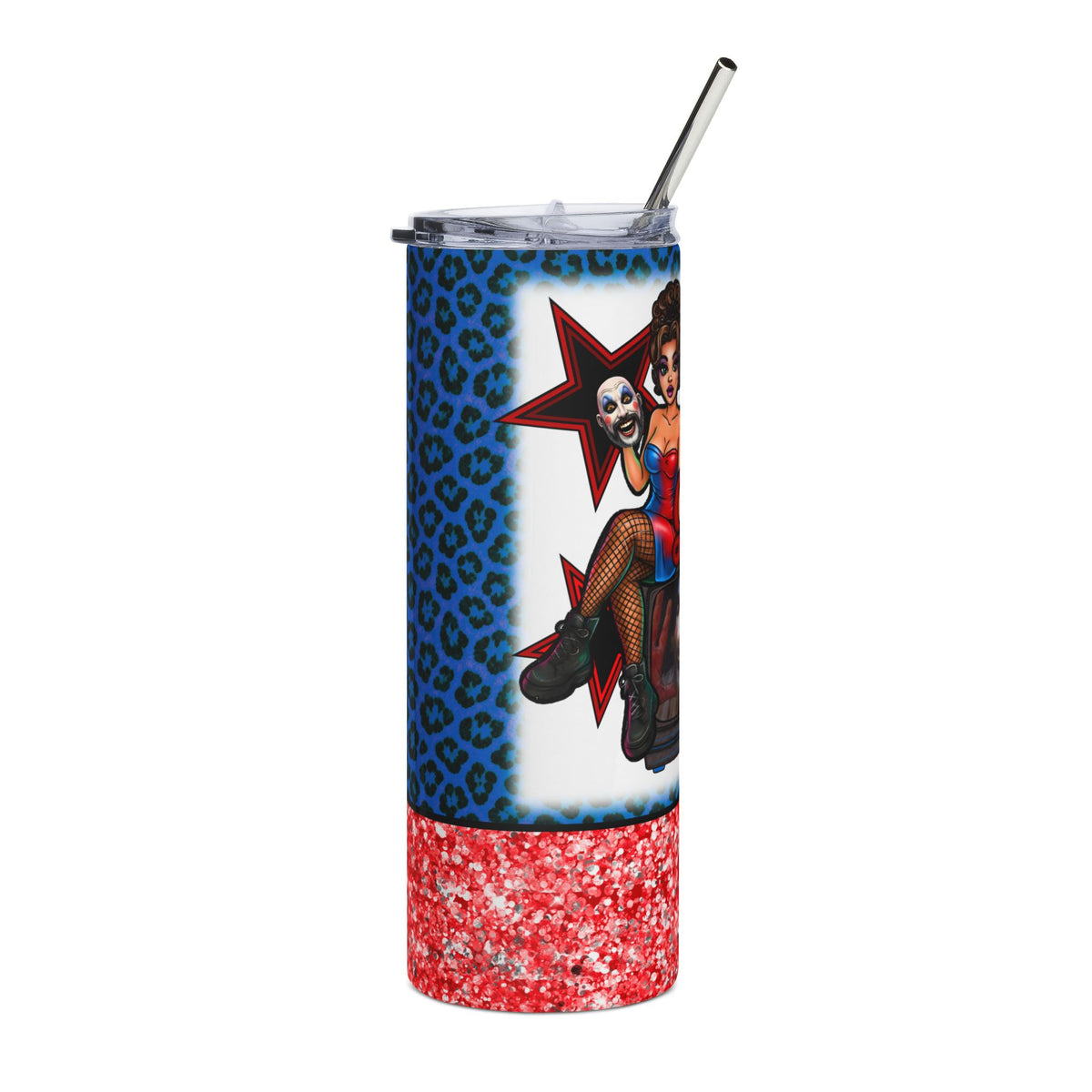 20oz Stainless Steel Tumbler Killer Clown 'In Your Dreams'