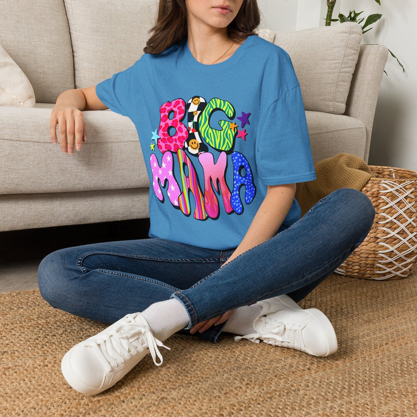 Big Mama Colorful Graphic Tee