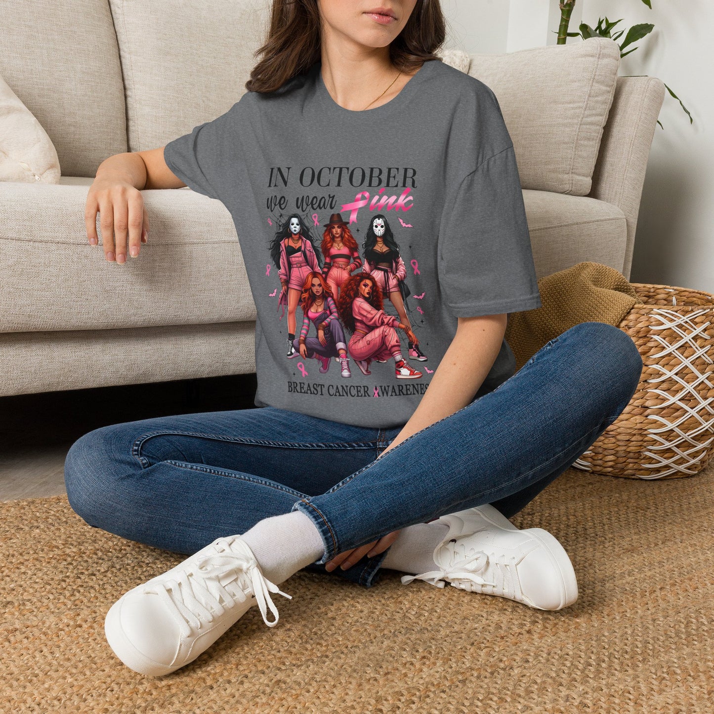 Breast Cancer Awareness "In October We Wear Pink" tee