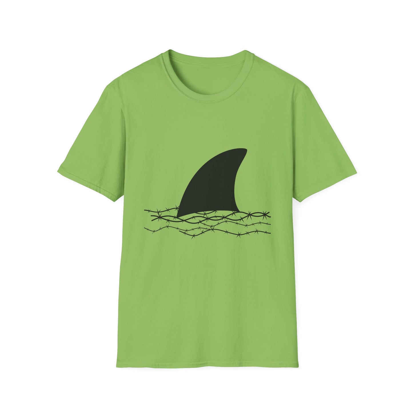 Shark Fin Graphic T-Shirt