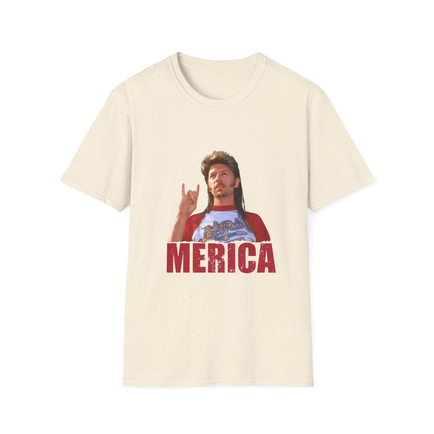 Merica Funny Mullet T-Shirt — Retro Patriotic Graphic Tee