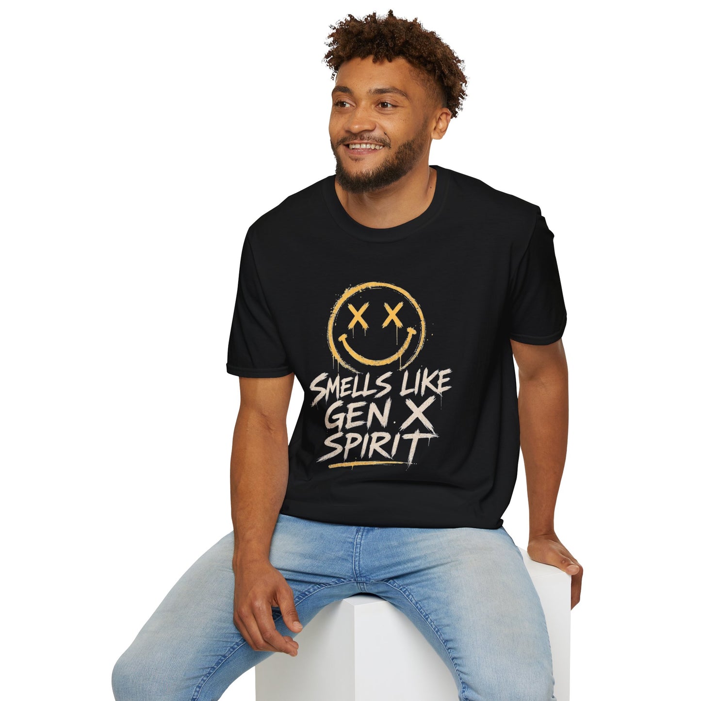 Smells Like Gen X Smiley Tee