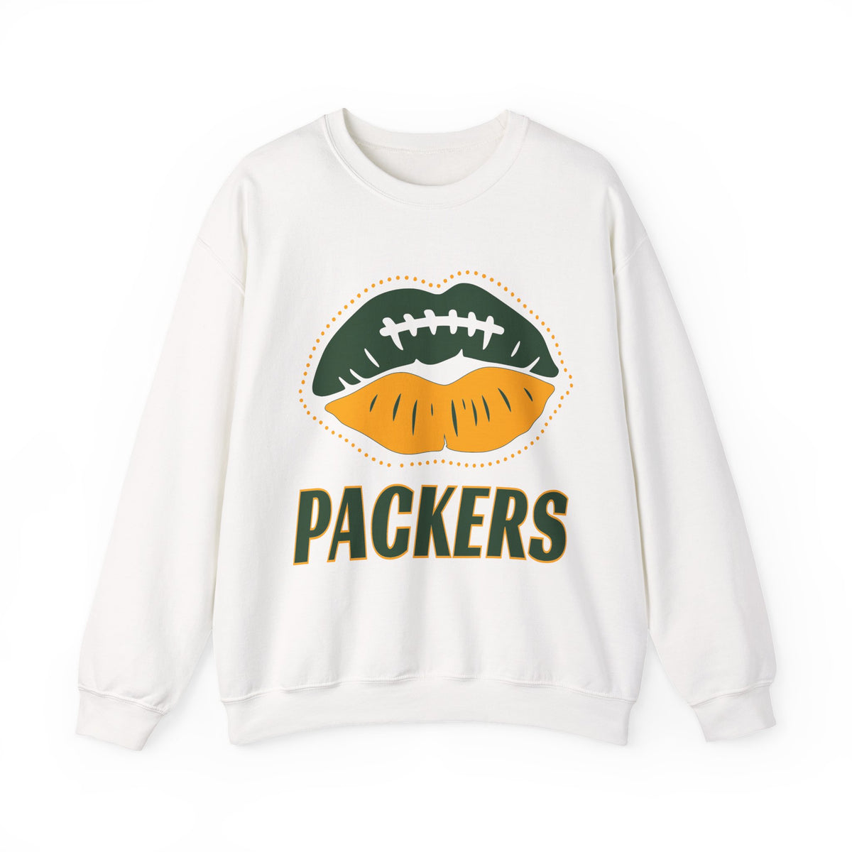 Packers Football Lip Graphic Sweatshirt