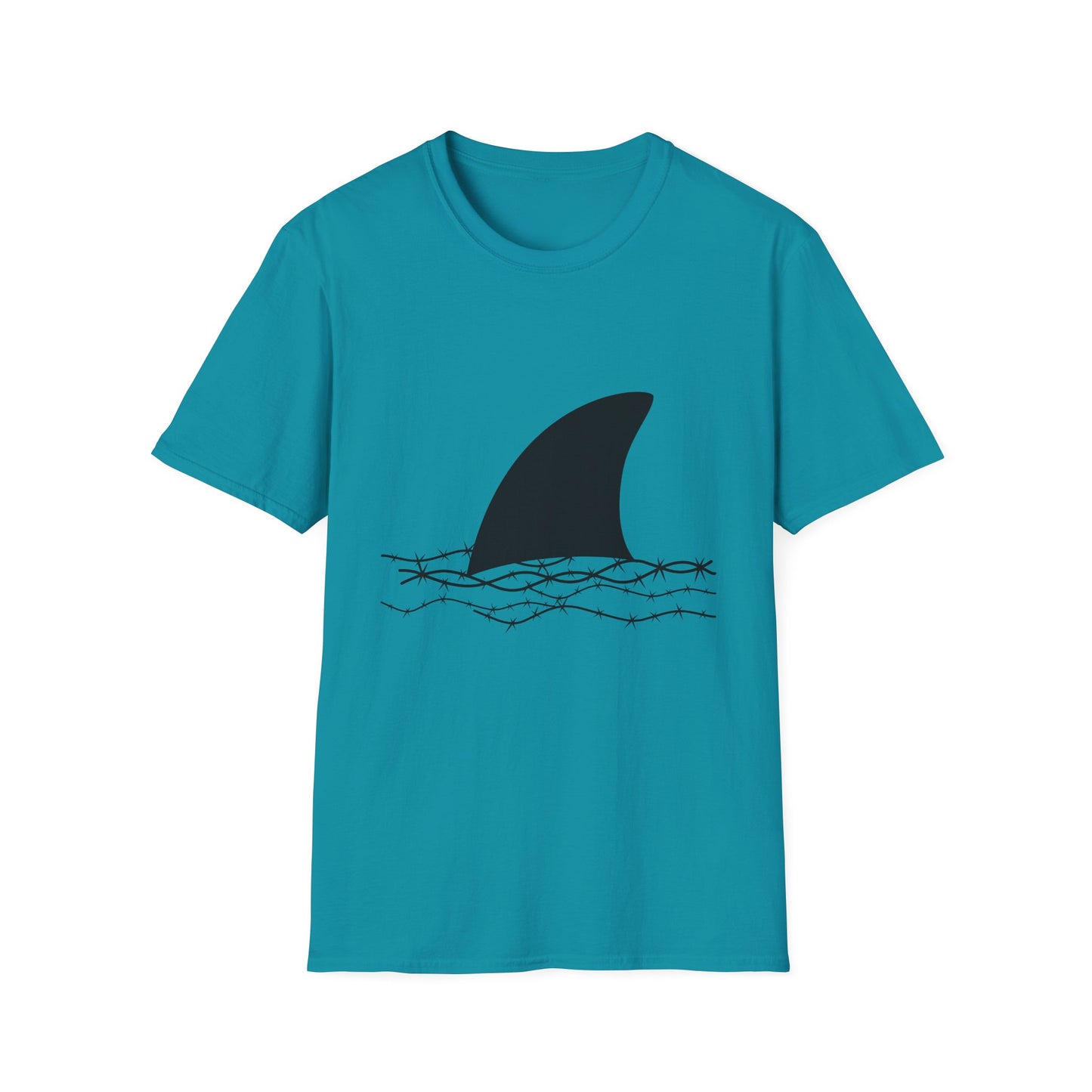 Shark Fin Graphic T-Shirt