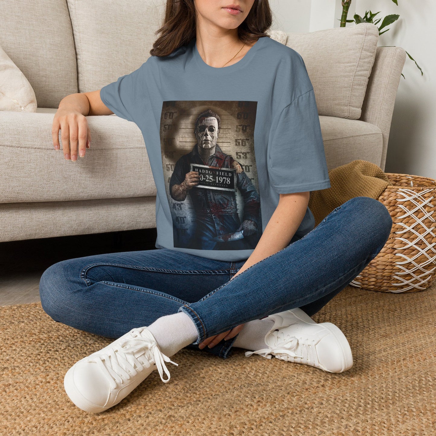 Mugshot Michael Myers Halloween T‑Shirt