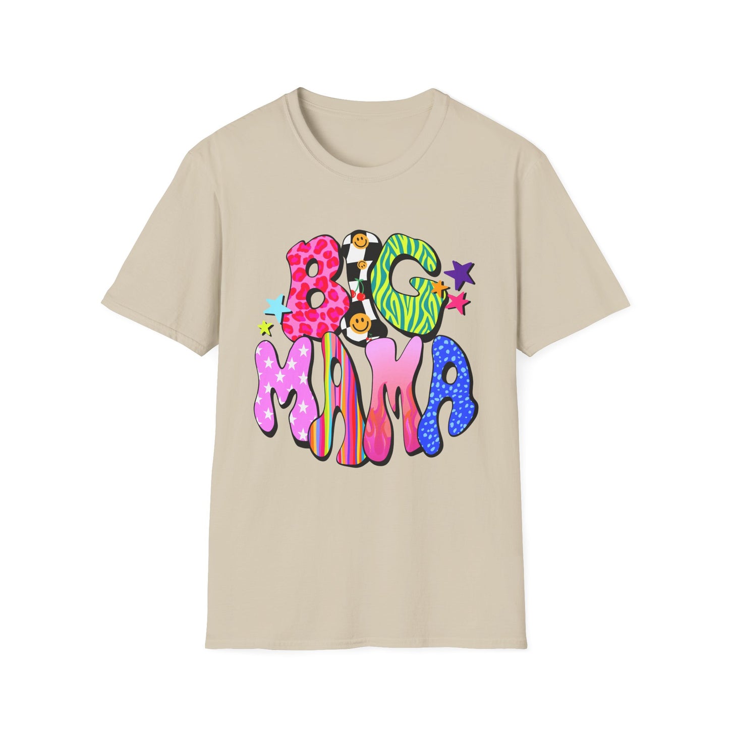 Big Mama Colorful Graphic Tee