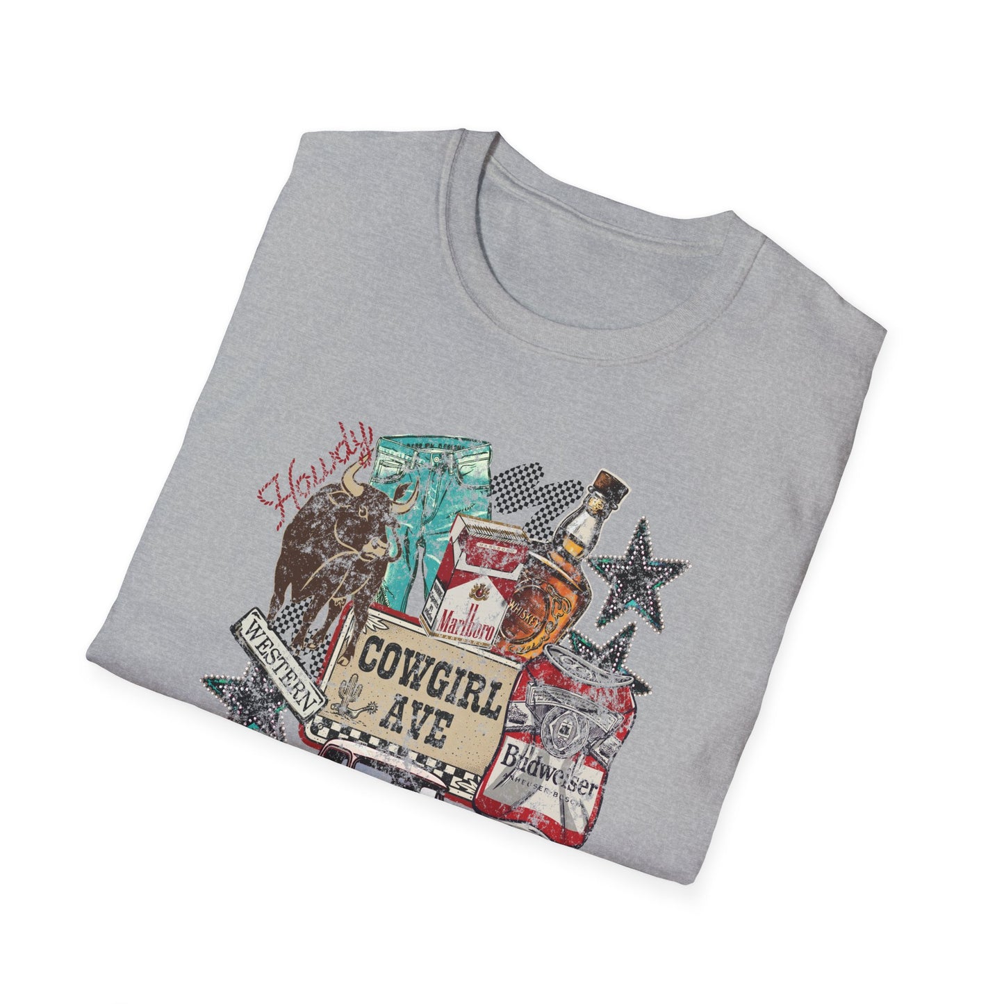 Cowgirl Vibes Graphic T-Shirt Rustic Western Vintage Tee