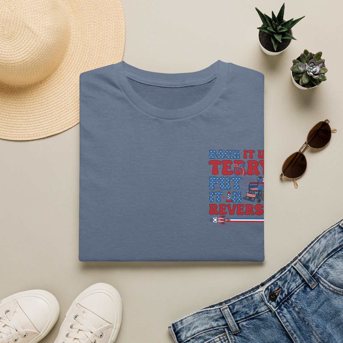 "Back It Up Terry Put It In Reverse" Graphic Tee