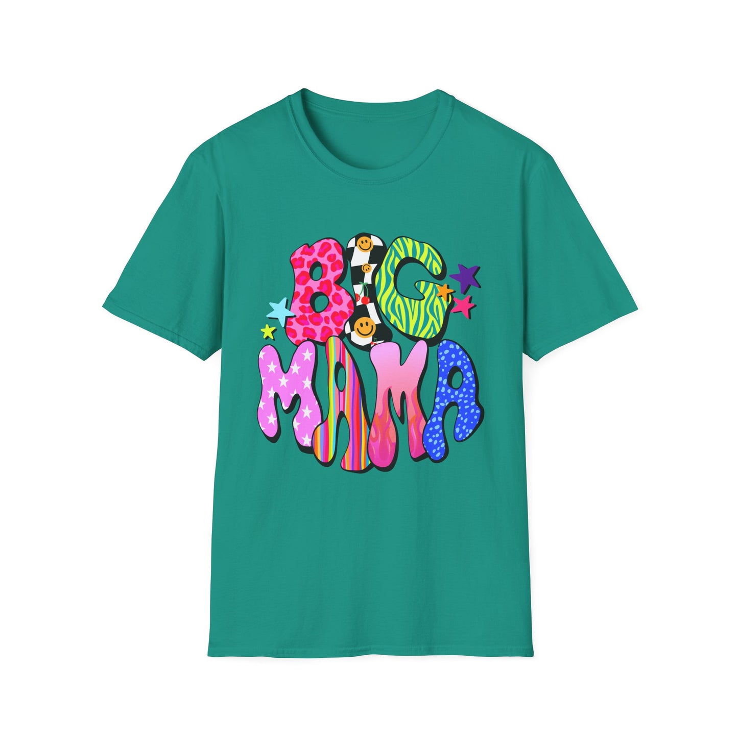 Big Mama Colorful Graphic Tee