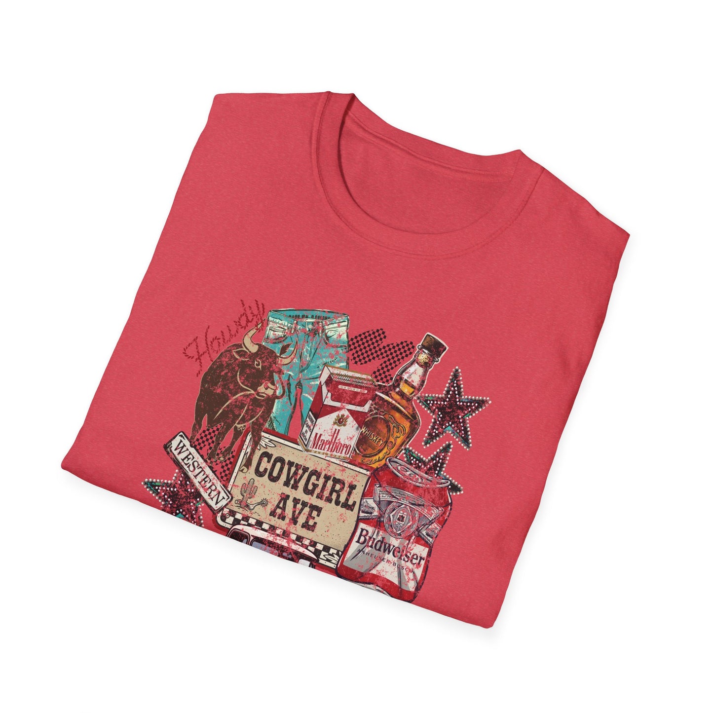 Cowgirl Vibes Graphic T-Shirt Rustic Western Vintage Tee