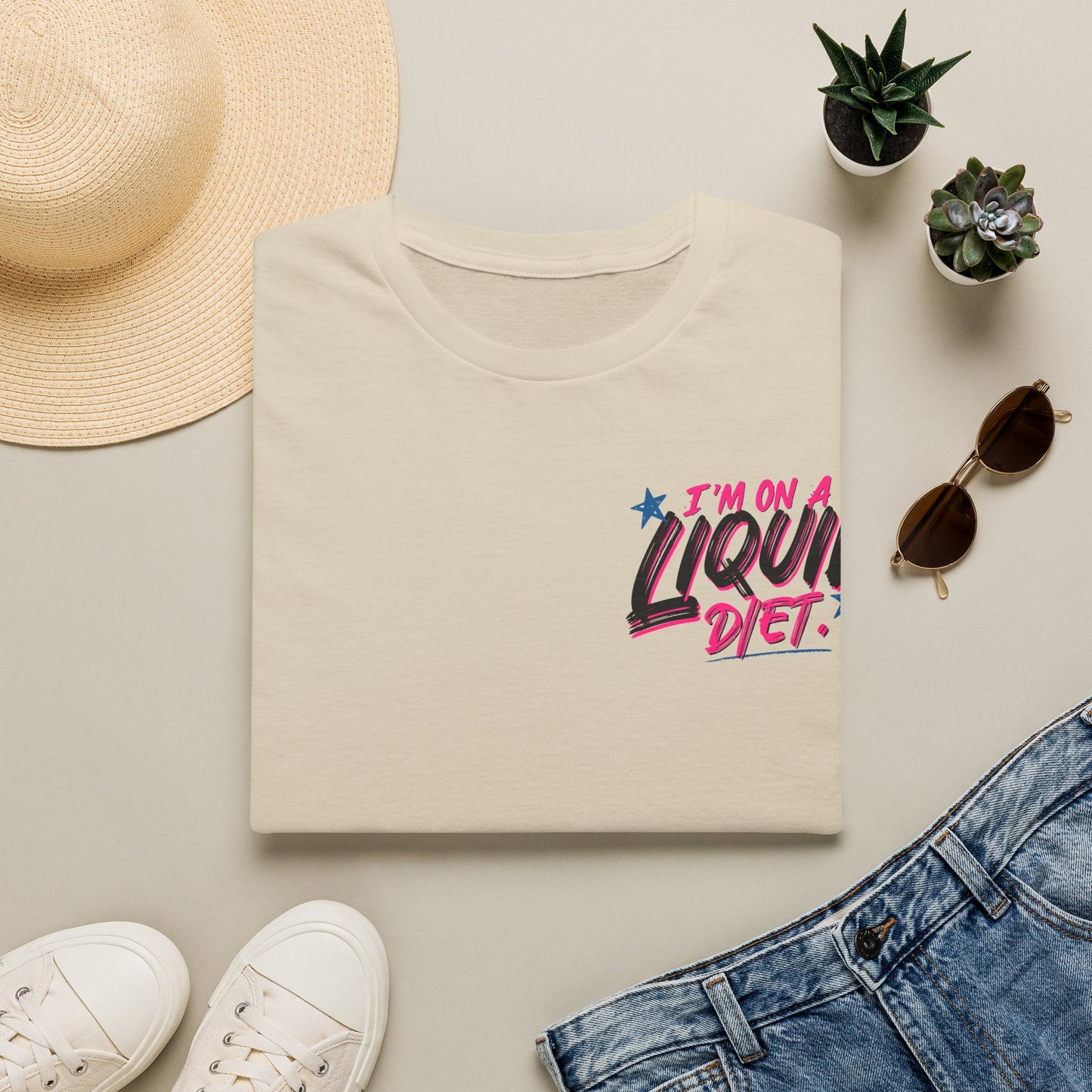 "I'm on a Liquid Diet" RB Graphic Tee